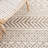 Metro Hand Tufted Wool/Cotton/Latex Geometric Rug in Ivory/Sage-298084216
