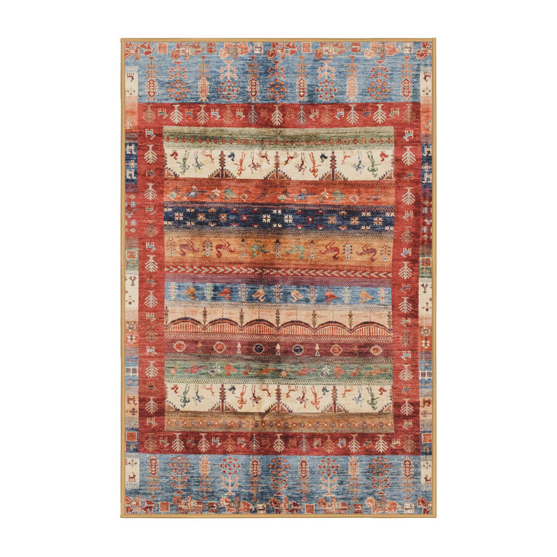 Tapis abstrait moderne 3751ABS3760, Rectangle 6 pi x 9 pi