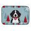 Tapis de séchage pour chien winter fêtes bouvier bernois mountain