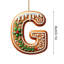Décoration de sapin de Noël 26 lettres, décoration de sapin de Noël personnalisable, décorations de Noël personnalisées