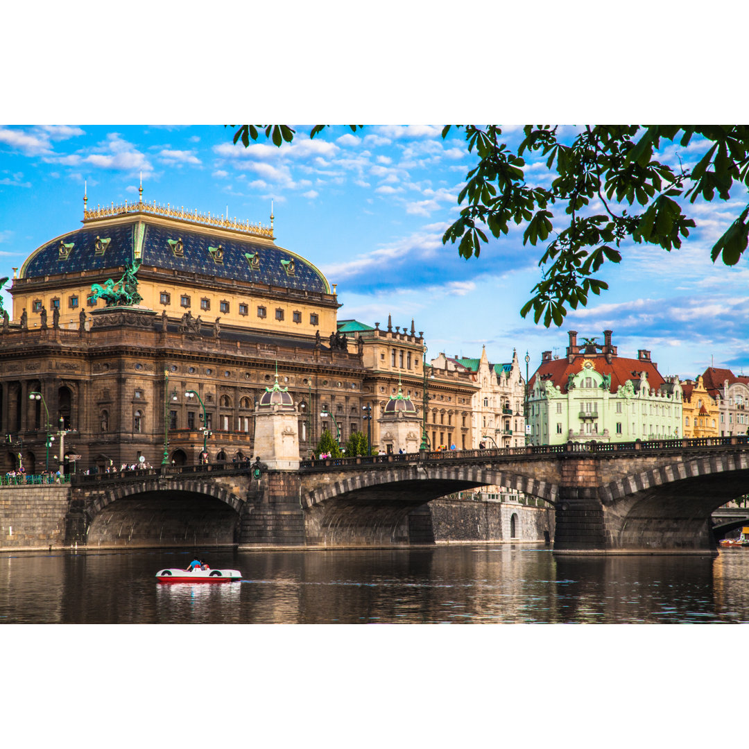 Blick auf die Legli-Brücke - Druck