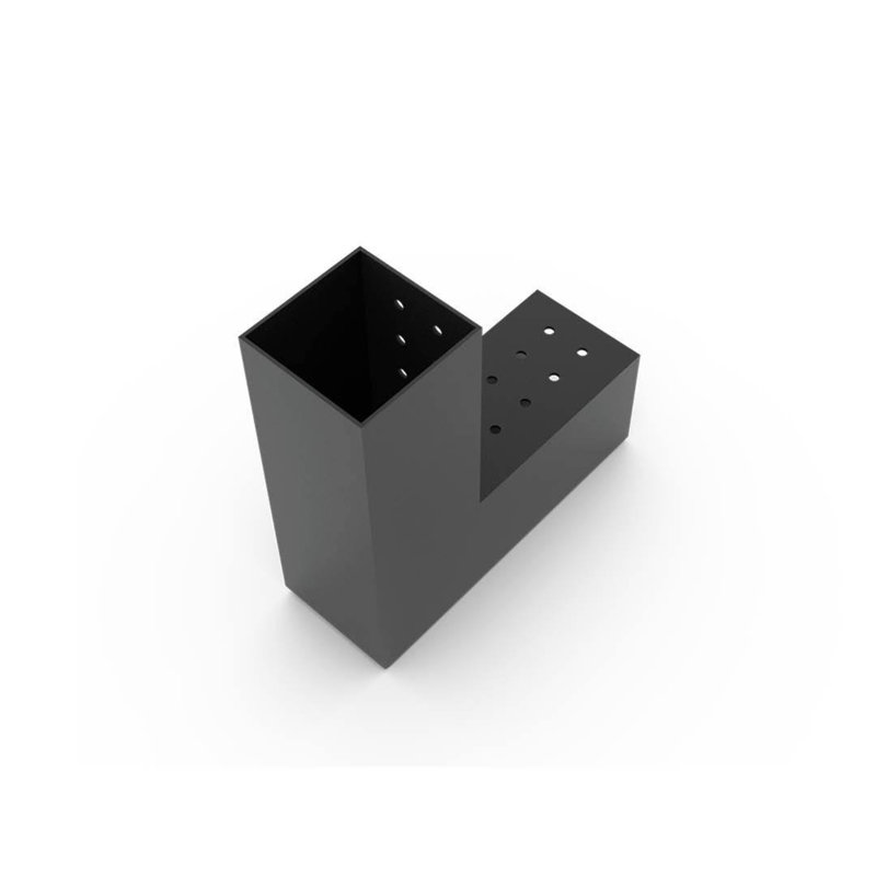 Support Toja Duo L | Bois 4X4 | 1 paquet, H 6 po x l 7 po x P 7 po
