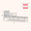 Lit en bois massif pour tout-petit Brookside par Dream On Me-32684881