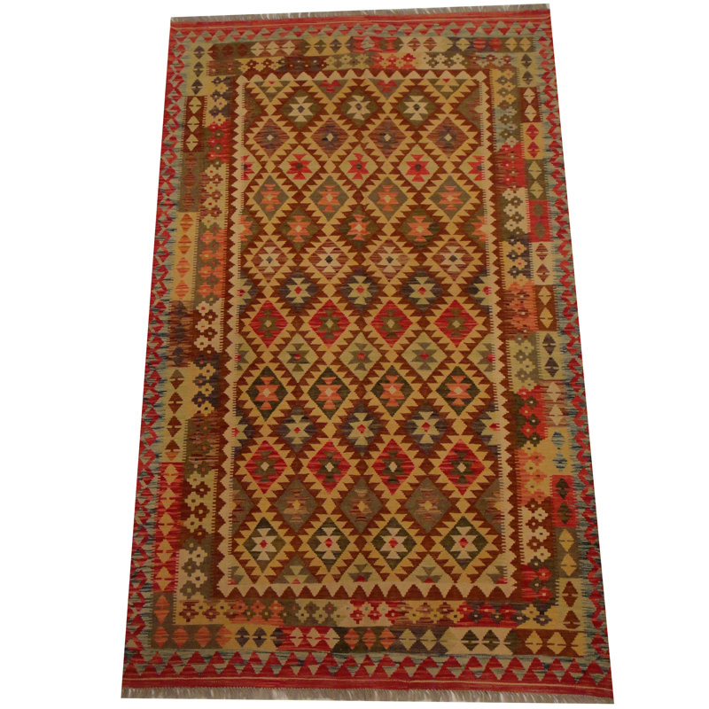 Azpeitia Wool Southwestern Indoor Rug