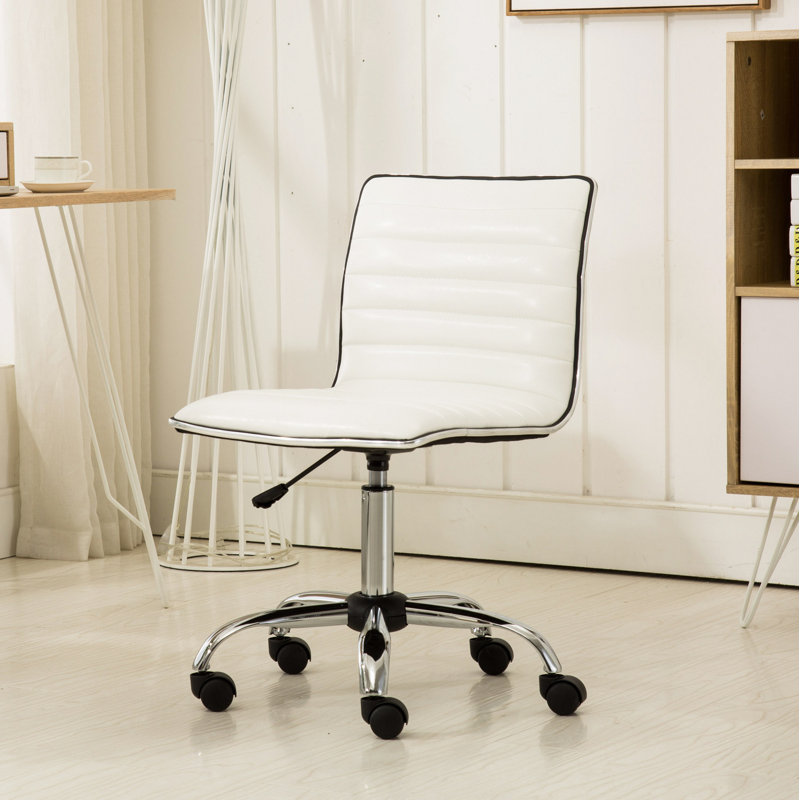 Chaise de bureau réglable, Blanc