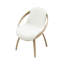 Chaise de bureau pivotante rembourrée 360 degrés-44419257