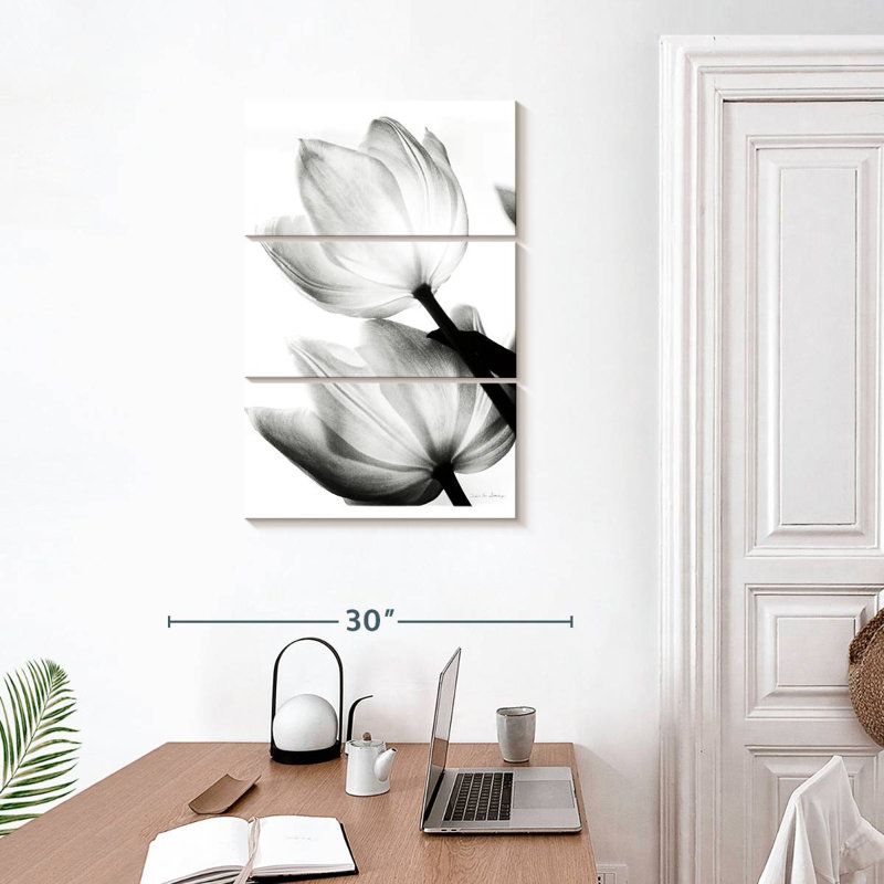 Harnek Translucent Tulips III, 32" H x 20" W