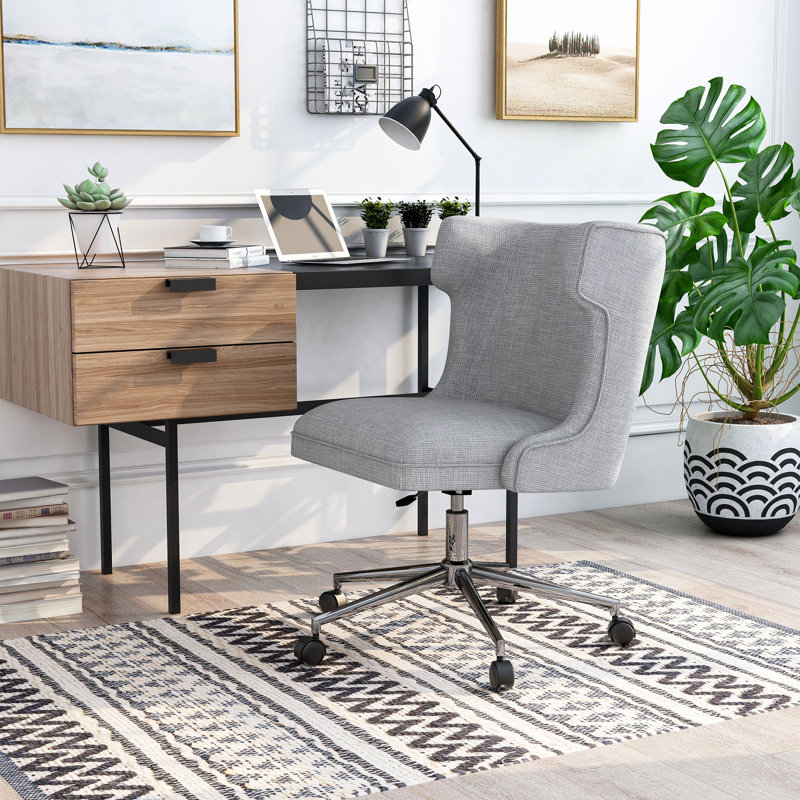 Chaise de travail, Gris clair