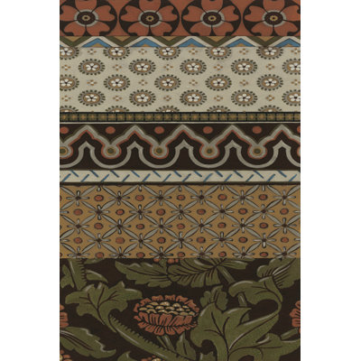 Heirloom Textile VI by June Erica Vess - Wrapped Canvas Print