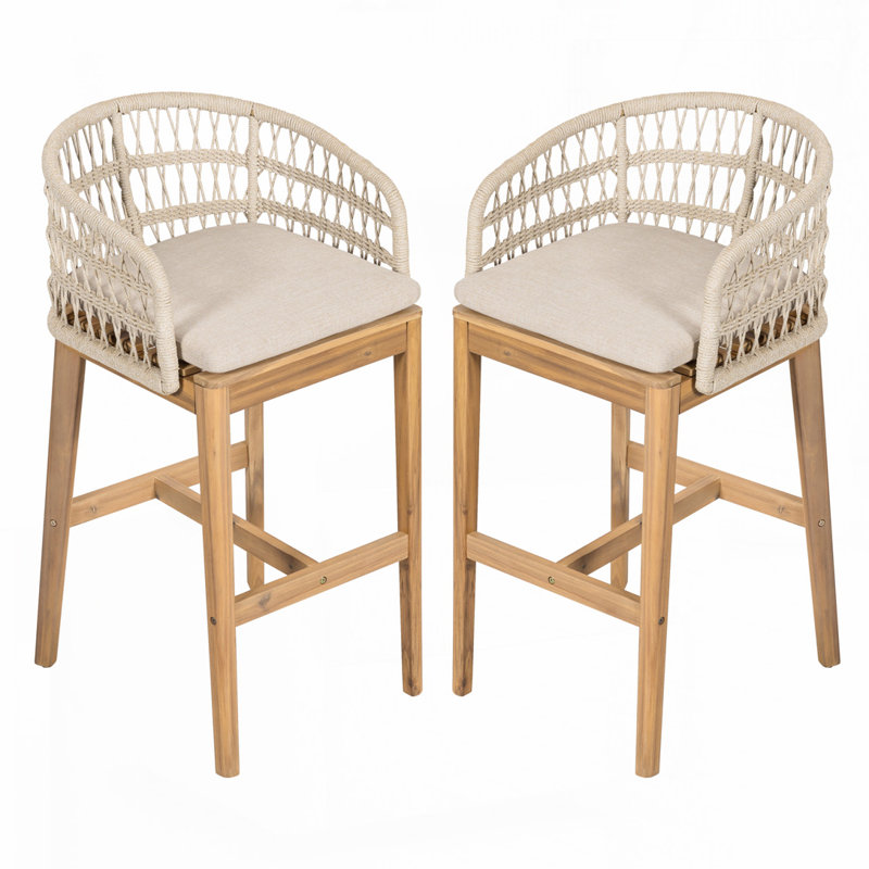 Wooden Bar Stool