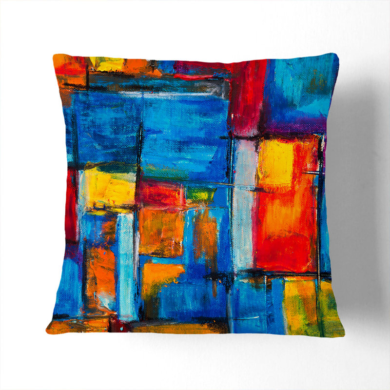 Square Throw Cushion, 55 x 55 cm, Stone