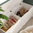 Corner Upholstered Storage Bench