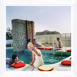 Penthouse Pool Print by Slim Aarons