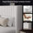 Full Size Lift Up Storage Bed With Wingback Headboard, Upholstered Velvet Bed Frame With Heavy Duty Wooden Slat Support, Hydraulic Storage, Noise Free, Easy Assembly, White