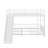  Metal Bunk Bed With Slide And Guardrails-854114646-854114640