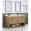 Meuble-lavabo double 60 po Maxbano