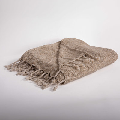 Hand Woven Throw Blanket