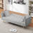 Futon Sofa Convertible Velvet Loveseat Sleeper Sofa Couch for Bedroom Living Room Office-1720054238
