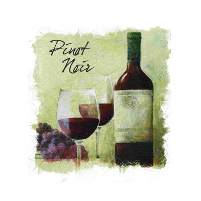 " Red Wine With Grapes "