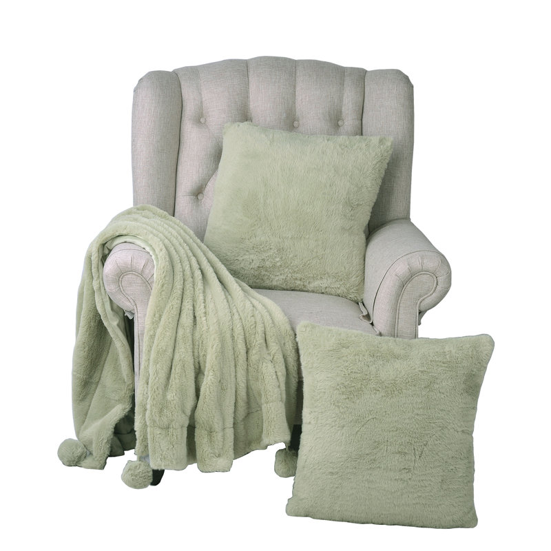 Throw Blanket, Sage