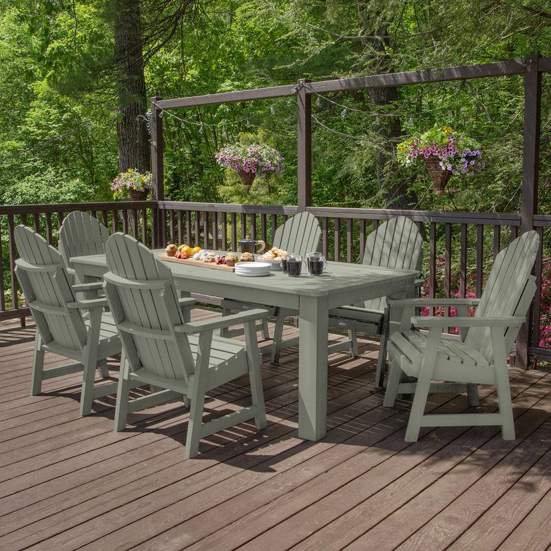 Ensemble repas pour 6 personnes Macias, Eucalyptus, 30'' H x 42'' W x 72" L