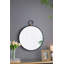 Miroir rond en fer