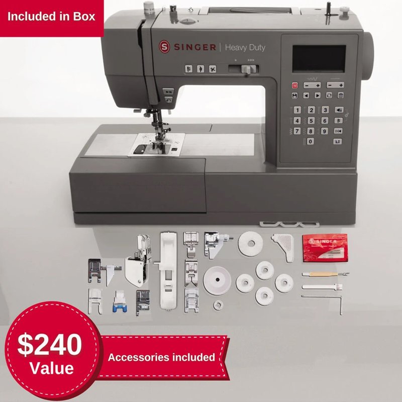Singer 6800C Heavy Duty Computerized Sewing Machine