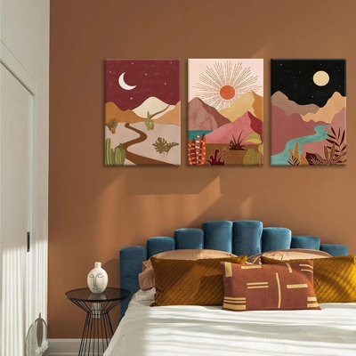 3 Piece Wrapped Canvas Print