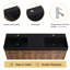 Meuble-lavabo double 60 po avec plateau en résine Beckby-945511124-960759828-960759831