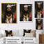 Portrait d'un homme royal africain - mode, art mural, salon-1005443105-1005443167