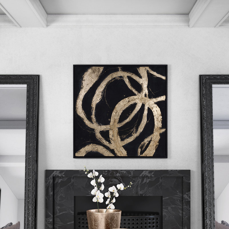 « ballare », peinture sur toile encadrée