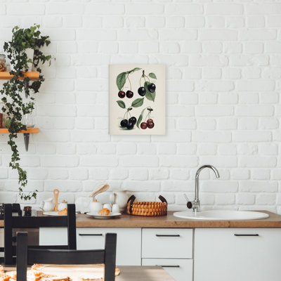 Toile de cerisier naturelle détaillée, design avec lettres et doublure