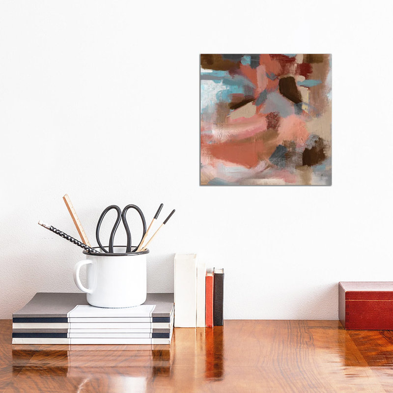 Terra Nova by Carol Robinson - Painting on Canvas, Wrapped Canvas, 30.48 cm H x 30.48 cm W