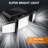 270° Wide Angle Flood Wall Lights With 3 Modes(1 Packs)