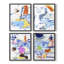 Primaire, impression encadrée I-Print - ensemble de 4-342632952-342632953