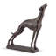 Baying Greyhound Sculpture