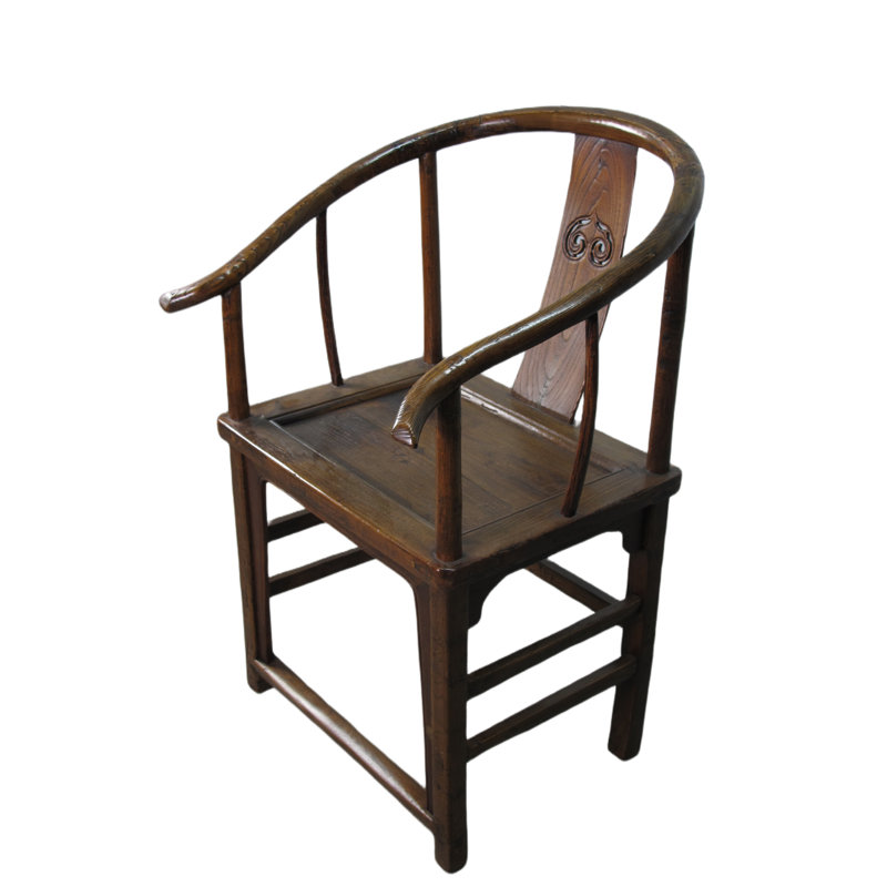 Asian Classic Solid Wood Arm Chair