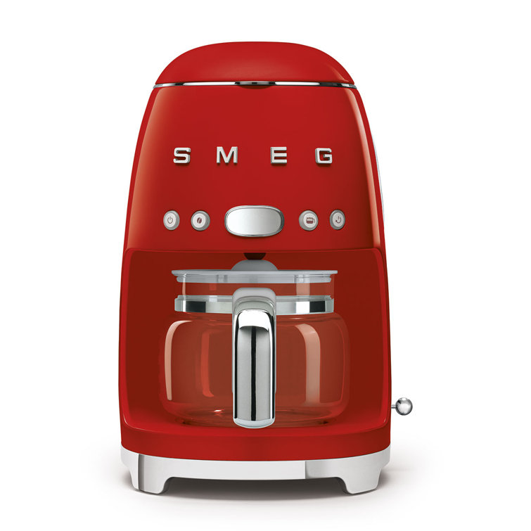 SMEG 50's Retro Style 10-Cup Drip Coffee Machine with Filter