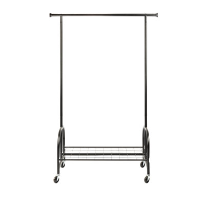 121cm Rolling Clothing Rack