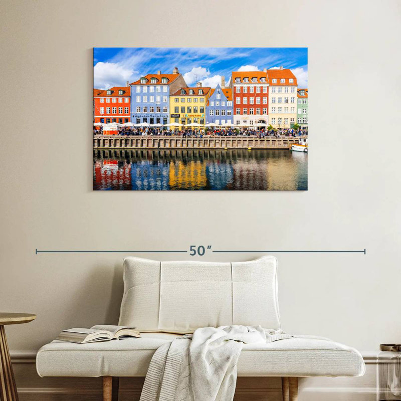 Résidus R camion Nyhavn Copenhagen, H 26 po x l 39 po