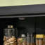Armoire de rangement pour garde-manger avec 4 portes et tablettes réglables-264210798