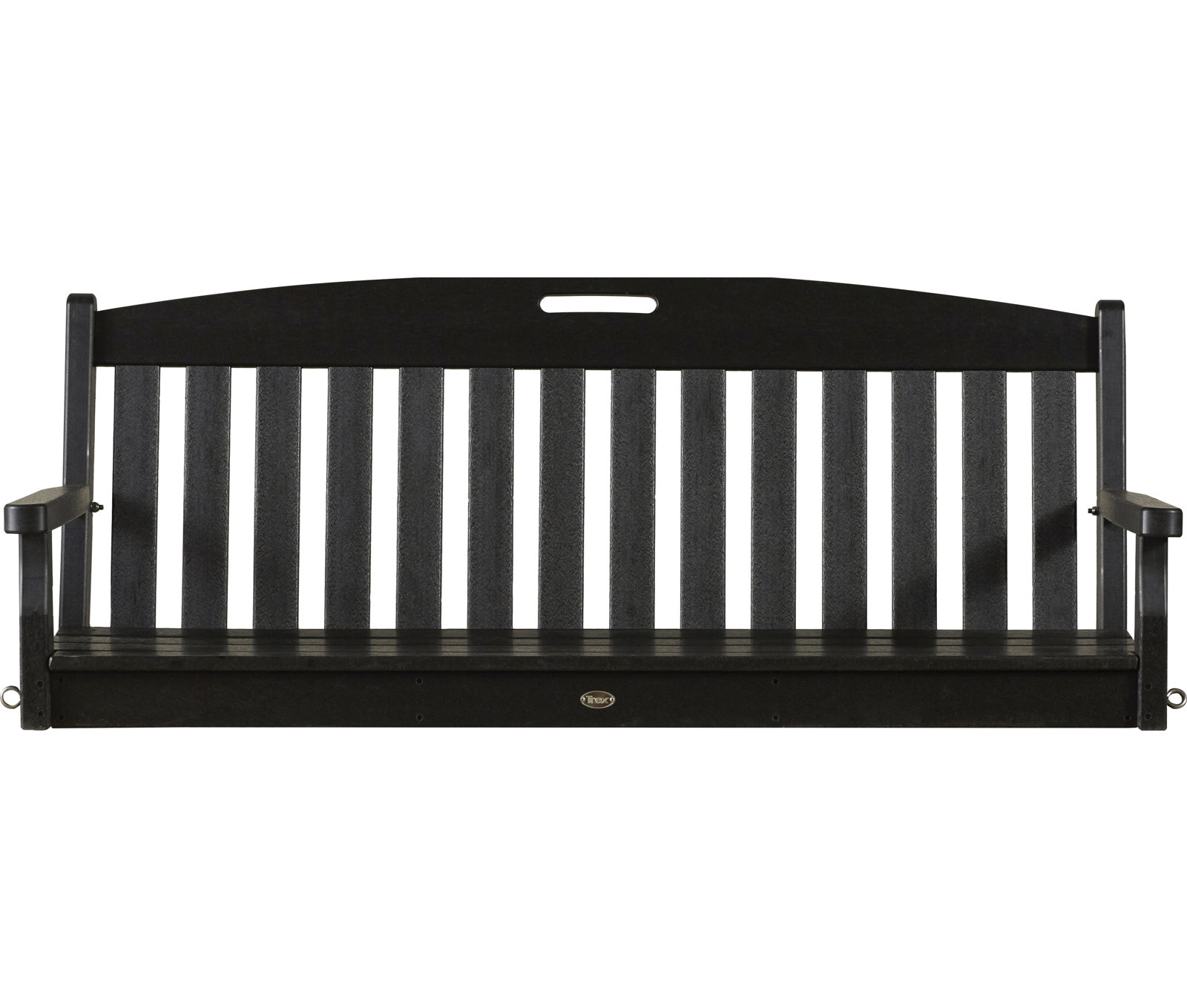 POLYWOOD® Yacht Club Swing, Ash Charcoal Revolution®