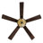 52" W Westley Stained Glass Ceiling Fan With Remote Control