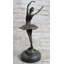 Sculpture Prima Ballerina, danseuse de ballet, statue originale en bronze signée 13 po x 5 po