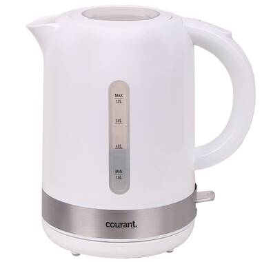 LUXESIT Electric Kettle With Thermometer Stainless Steel 1.5L 1000W  Gooseneck Pour Over Coffee Tea Kettle