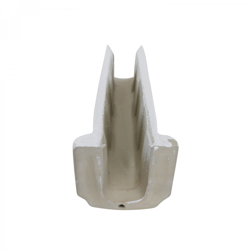 The Renovators Supply Inc. Cloakroom 15 " 26.5 " Tall Vitreous China Specialty Bathroom Sink and Overflow Hole