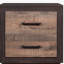Table de chevet 2 tiroirs Karelin