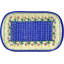 Spring Flowers Stoneware Platter-465944579