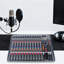 Console de mixage audio 12 canaux avec Bluetooth et USB