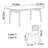 Simple Solid Color Rock Slab Cherry Wood Table Set-107265630